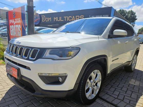 JEEP COMPASS 2.0 16V FLEX LONGITUDE AUTOMÁTICO JEEP COMPASS 2.0 16V FLEX LONGITUDE AUTOMÁTICO